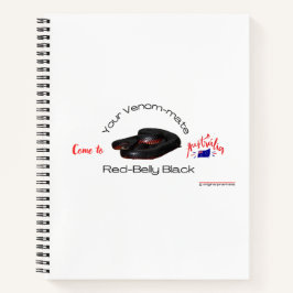 Cuaderno Red Belly Black