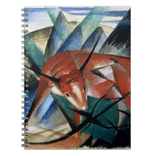 Cuaderno Red Bull (aguazo en el papel)