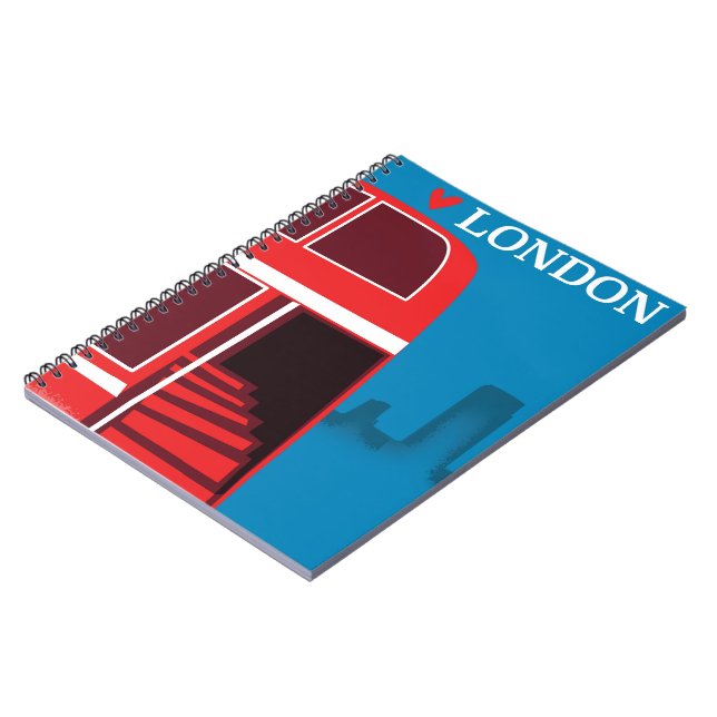 Cuaderno Red Bus de Londres (Lado Izquierdo)
