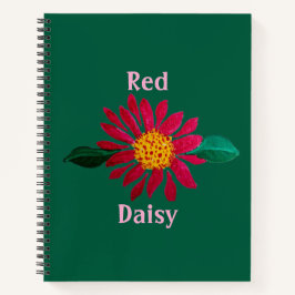 Cuaderno Red Daisy