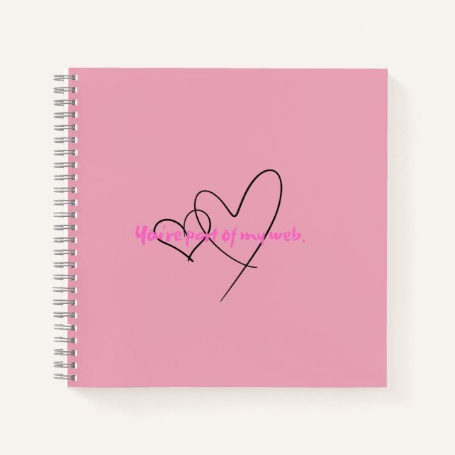 Cuaderno Red dentro - Arte de fuerza oculta (Anverso)