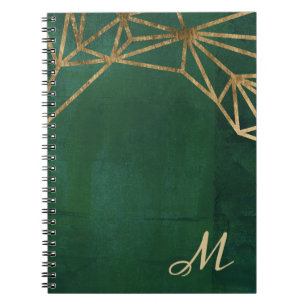 Cuaderno Red dorada y selva verde