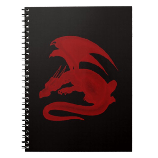 Cuaderno Red Dragon Drakon Maionios Spiral Notebook (Frente)