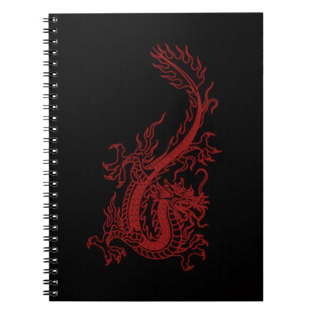 Cuaderno Red Dragon Glaurung Spiral Notebook (Frente)