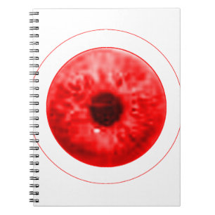Cuaderno Red Eye calcula visualmente jGibney el artista