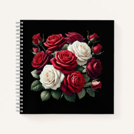 Cuaderno Red Gothic Roses