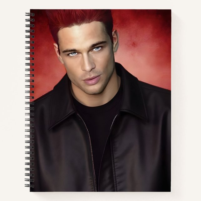 Cuaderno Red Gravity notebook (Anverso)