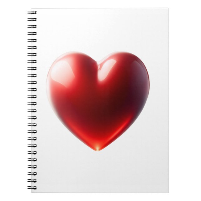 Cuaderno Red Heart Notebook (Frente)