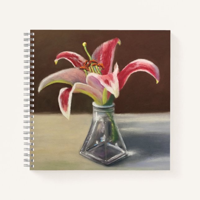 Cuaderno Red Lily Notebook (Anverso)