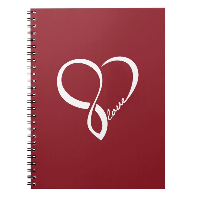 Cuaderno Red Love Heart (Frente)