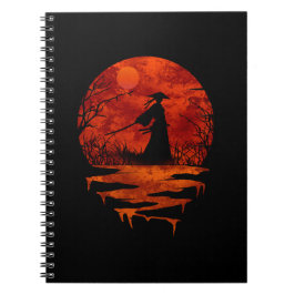 CUADERNO RED MOON ANIME SILHOUETTE
