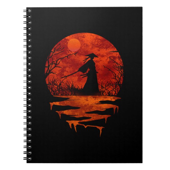 CUADERNO RED MOON ANIME SILHOUETTE (Frente)