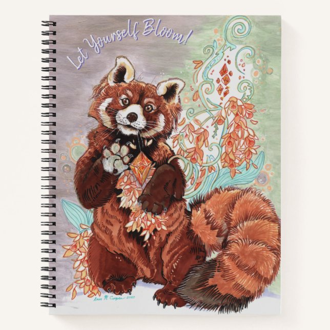 Cuaderno Red Panada Crystaline Vibes Art Pocket Moleskine N (Anverso)