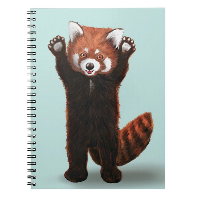 Cuaderno Red Panda Planner (Frente)