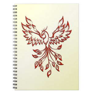 Cuaderno Red Phoenix Rises