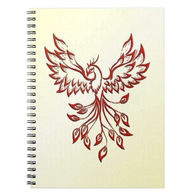 Cuaderno Red Phoenix Rises (Frente)