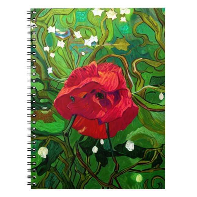 CUADERNO RED ROSE  (Frente)