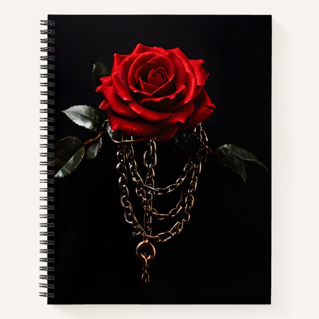 Cuaderno Red Rose in Chains (Anverso)
