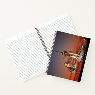 Cuaderno Red Sky para el lanzamiento del transbordador espa