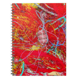 Cuaderno Redes de pesca coloridas