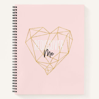 Cuaderno Redescubrir mi bloc de notas en espiral grande