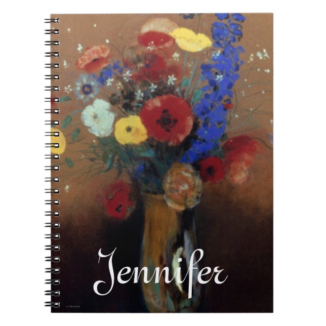 Cuaderno Redon: Flores salvajes, C1912 (Frente)