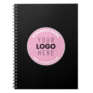 Cuaderno Reemplazo de logotipo fácil y texto editable   Ros