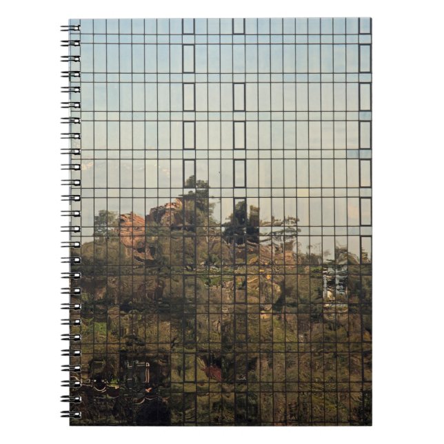 Cuaderno reflejo de Santiago, Chile (Frente)