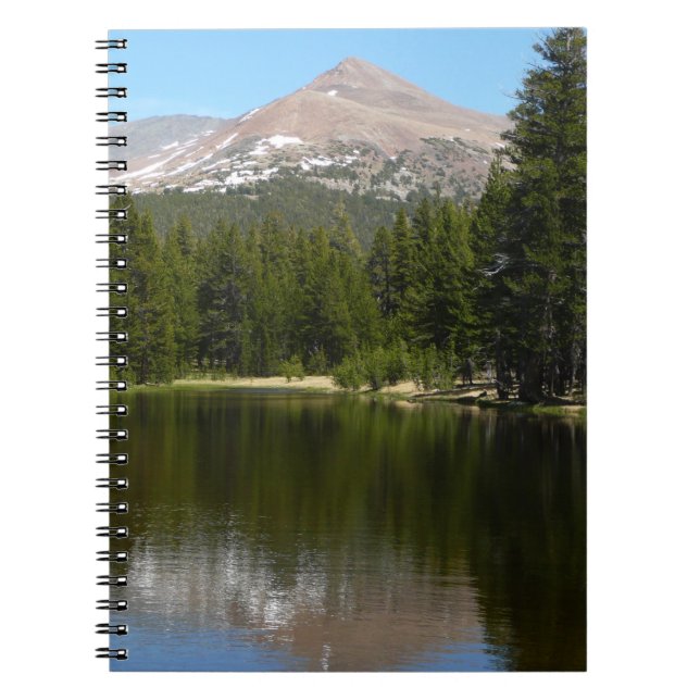 Cuaderno Reflejo del lago Yosemite (Frente)