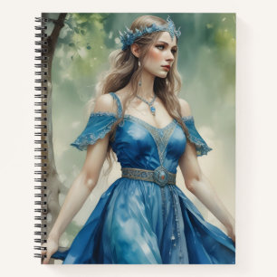Cuaderno Reflejos Azules