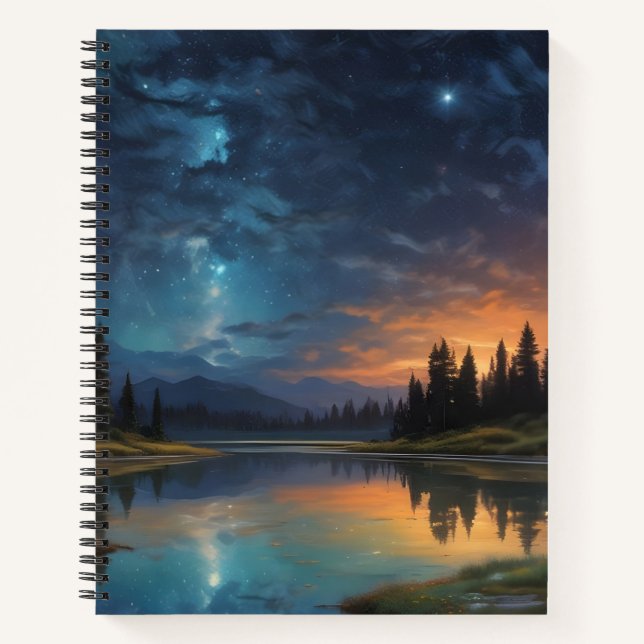 Cuaderno Reflejos Celestiales (Anverso)