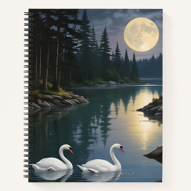 Cuaderno Reflejos de Luna (Anverso)