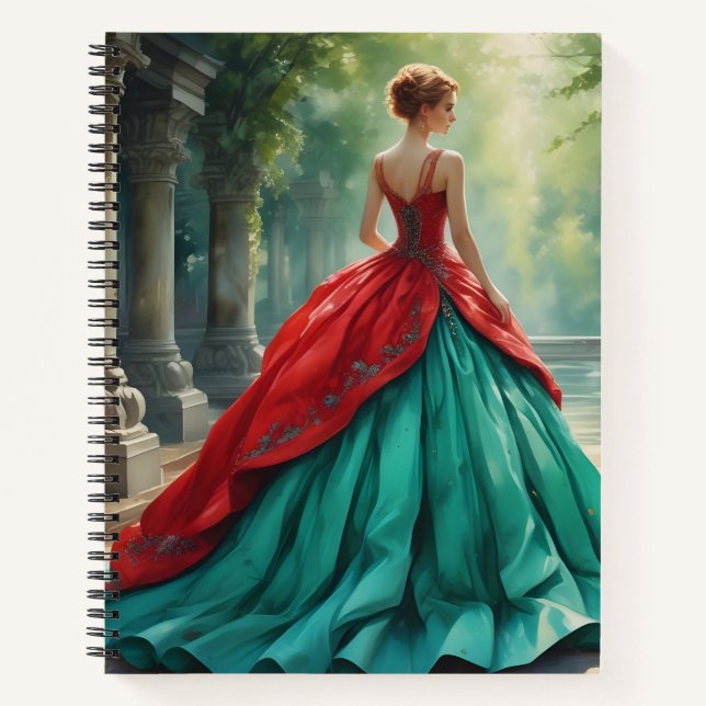 Cuaderno Reflejos de Opulencia (Anverso)