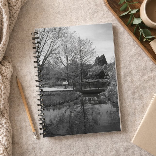 Cuaderno Reflejos Naturaleza Blanco y Negro (Subido por el creador)