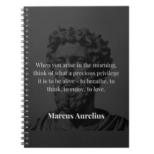 Cuaderno Reflexión matutina de Marco Aurelio