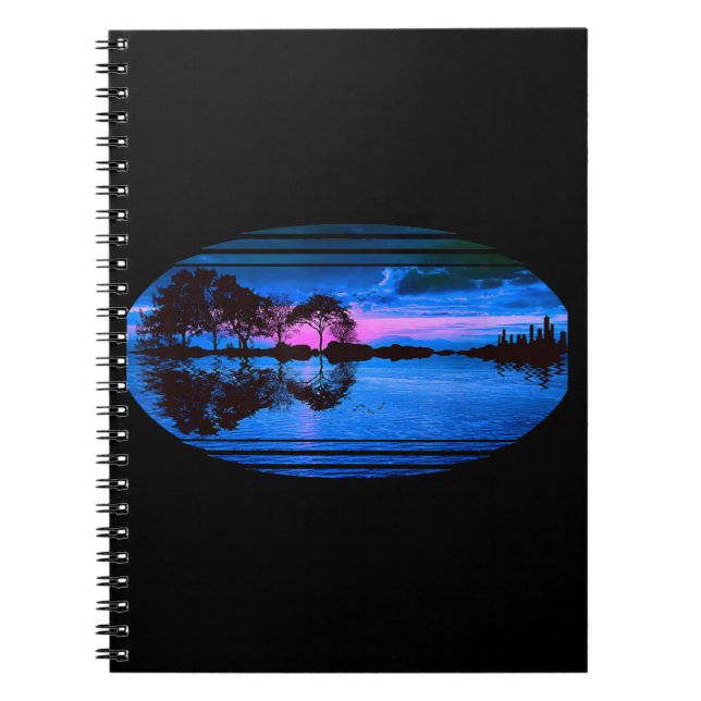 Cuaderno Reflexión sobre el lago de la ciudad de los cielos (Frente)