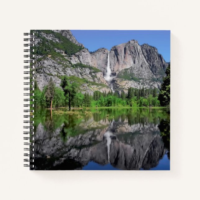 Cuaderno Reflexión sobre las caídas de yosemite (Anverso)