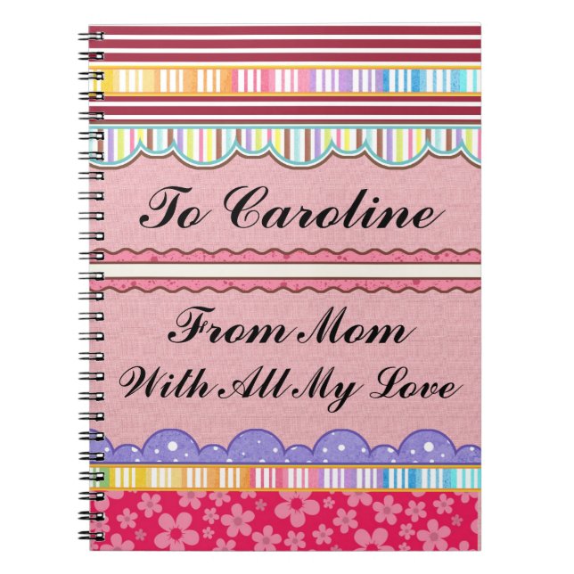 Cuaderno Reflexiones de Journal de mamá - SRF (Frente)