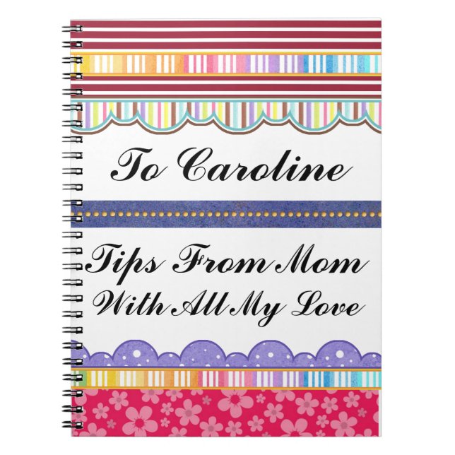 Cuaderno Reflexiones de Journal de mamá - SRF (Frente)