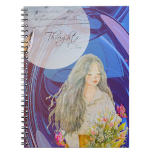 Cuaderno Reflexiones en la Blogger Girly Notebook