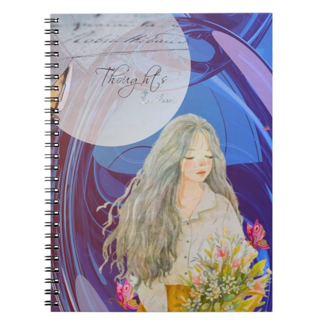 Cuaderno Reflexiones en la Blogger Girly Notebook (Frente)