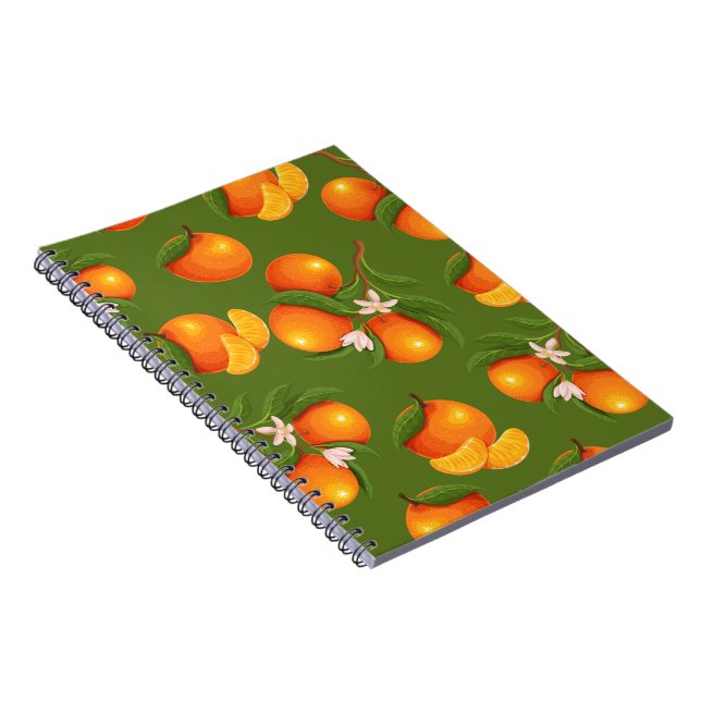 Cuaderno Refrescamiento del patrón de Naranjas grandes (Lado Derecho)