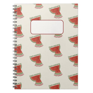 Cuaderno Refrescante sandía de Ramadán