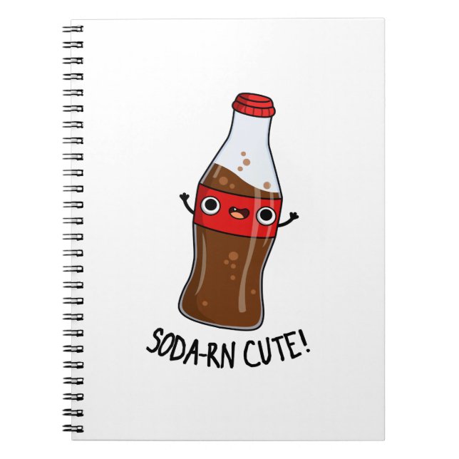 Cuaderno Refresco mono Lindo Chiste de Refresco  (Frente)