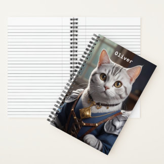 Cuaderno Regal Knight American Shorthair Cat Majestic