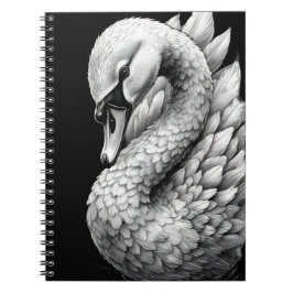 Cuaderno Regal the White Swan - Spiral Notebook