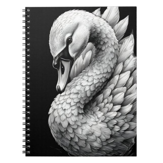 Cuaderno Regal the White Swan - Spiral Notebook (Frente)
