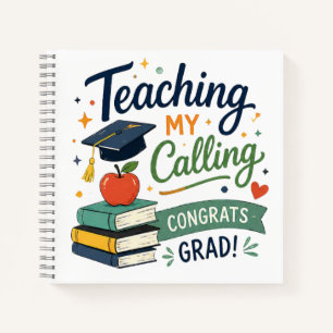 Cuaderno Regalar a un graduado que enseña es mi vocación