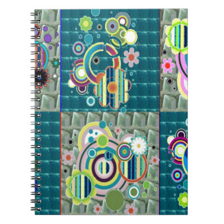 Cuaderno REGALO artístico exótico elegante del cristal de