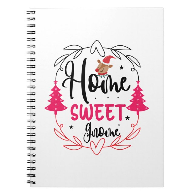 Cuaderno Regalo boda Hogar Sweet Gnome (Frente)